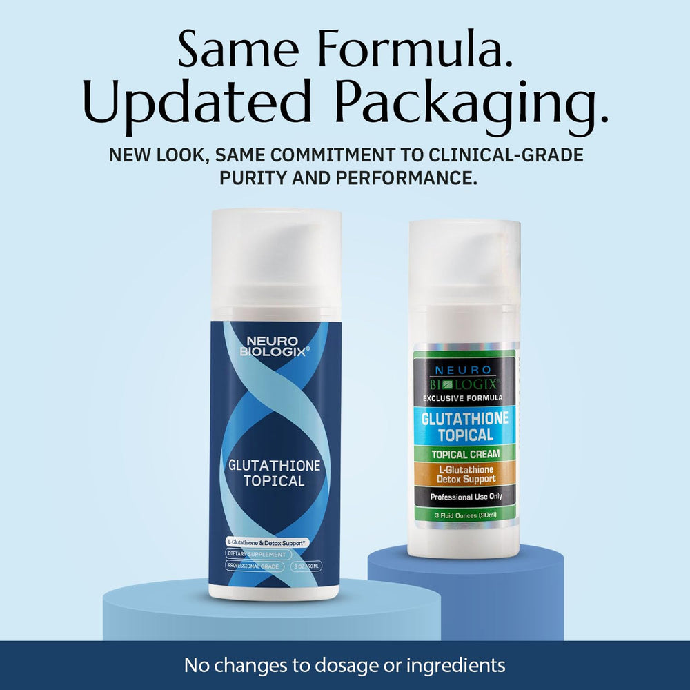 Neurobiologix Glutathione Topical Cream use on wrists and inner arms
