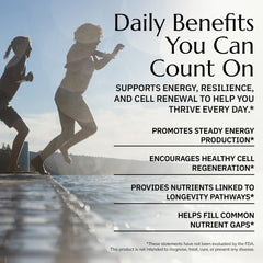 Neurobiologix Longevity Multi daily-dose concept image for healthy aging