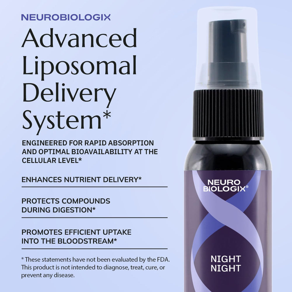 Non-habit forming sleep support messaging on Night Night packaging.