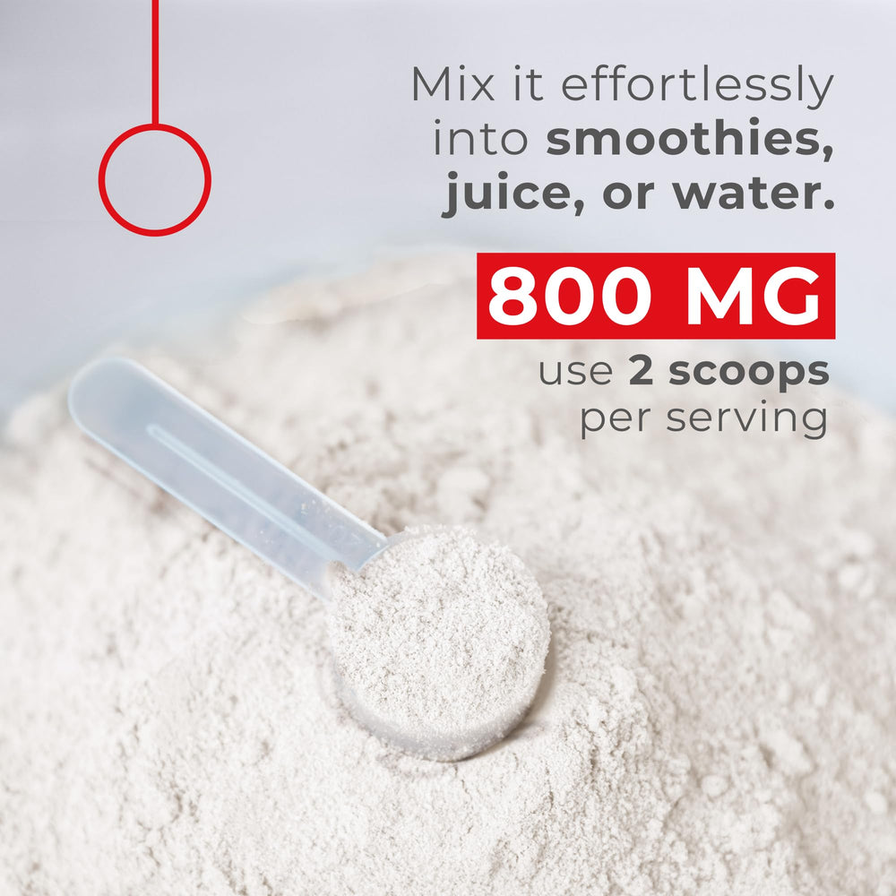 Neurogan Urolithin A Powder packaging communicates vegan, non-GMO, gluten-free purity.