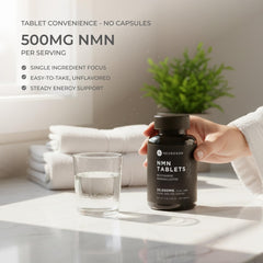 Neurogan NMN packaging box communicates quality and testing.
