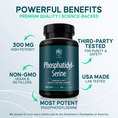 NeuroGuard PS capsules close-up highlighting daily focus potential