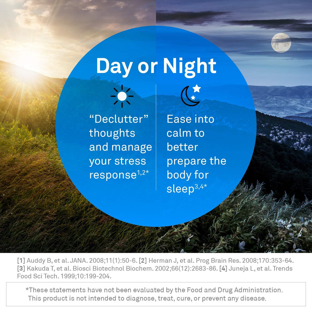 Neuroscience Alpha GABA day and night use—flexible relief for stress moments.