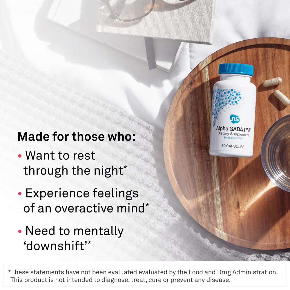 Bottle close-up highlighting calming botanicals for sleep support