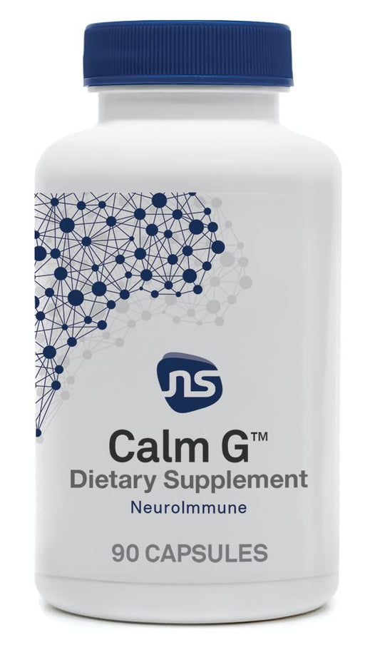 NeuroScience Calm G bottle cap close-up for secure daily use