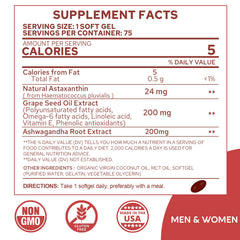 NEVISS ashwagandha root extract capsule highlights relaxation and daily vitality.