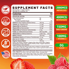 NEVISS B Complex gummies on plate signaling daily energy and focus