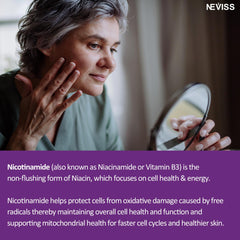 Cranberry flavored NEVISS gummies evoke tasty, portable daily vitamin routine.