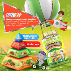 NEVISS green apple filling close-up highlights sugar-free flavor