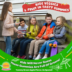 NEVISS organic fruits and greens blend for varied nutrient intake