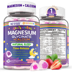 NEVISS gummies with a gelatin-free shell for easy chewing and daily mineral support