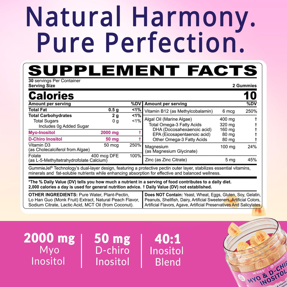 NEVISS gummies close-up with fruity flavor and juicy texture for daily routine