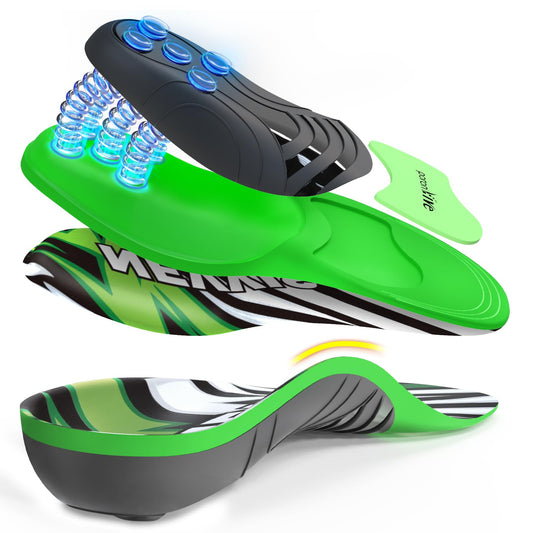 NEVVIS Dynamic Spring heel-strike shock absorption for comfortable work boots.