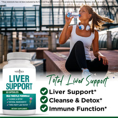 New Age artichoke extract capsules highlight liver defense and digestion.
