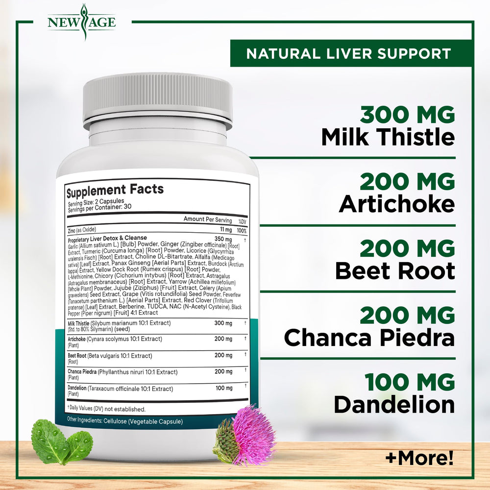 New Age beet root powder in formula supports natural vitality.