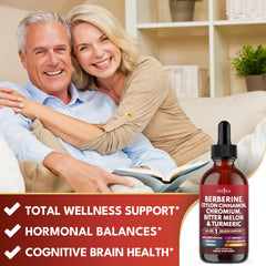 New Age Berberine Cinnamon Drops label shows ingredients for transparency.