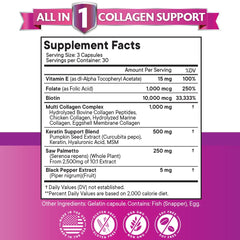 NEW AGE Collagen Pills with hyaluronic acid for skin hydration and joints