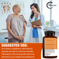 NEW AGE Turmeric capsules pack two display with clear packaging