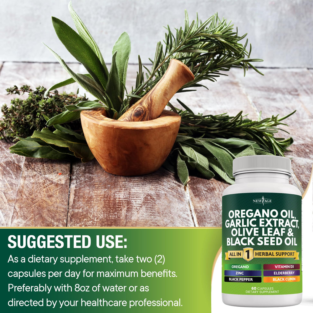 NEW AGE wellness bottle implies convenient daily use and consistent routine