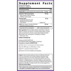 Organic inulin prebiotic in New Chapter All-Flora Enzyme Complex