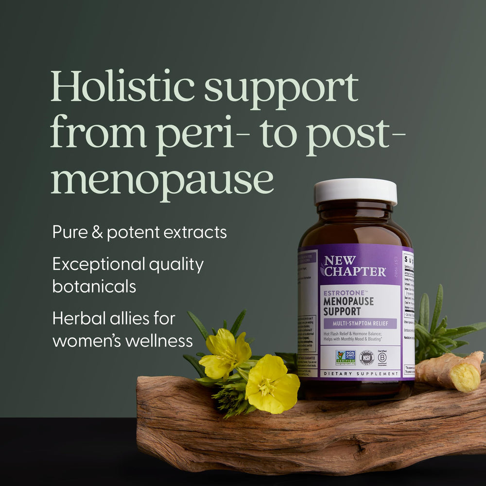 New Chapter Estrotone evening primrose oil inclusion for daily balance