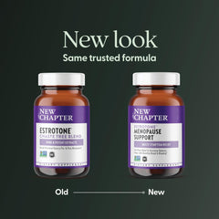 New Chapter Estrotone night sweats support capsules for restful sleep