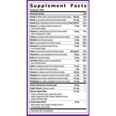 New Chapter Men's Multivitamin 55+ immune and mood ingredients close-up for everyday wellness.