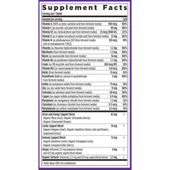 Bottle glow with energy and immune support messaging