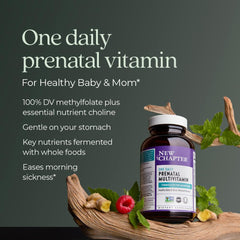 New Chapter Methylfolate Choline supports baby's development and mom wellness