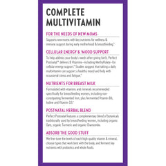 New Chapter Perfect Postnatal lactation support helps nursing moms