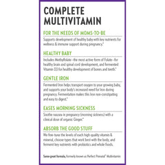 New Chapter Perfect Prenatal vegetarian and gluten-free formula.