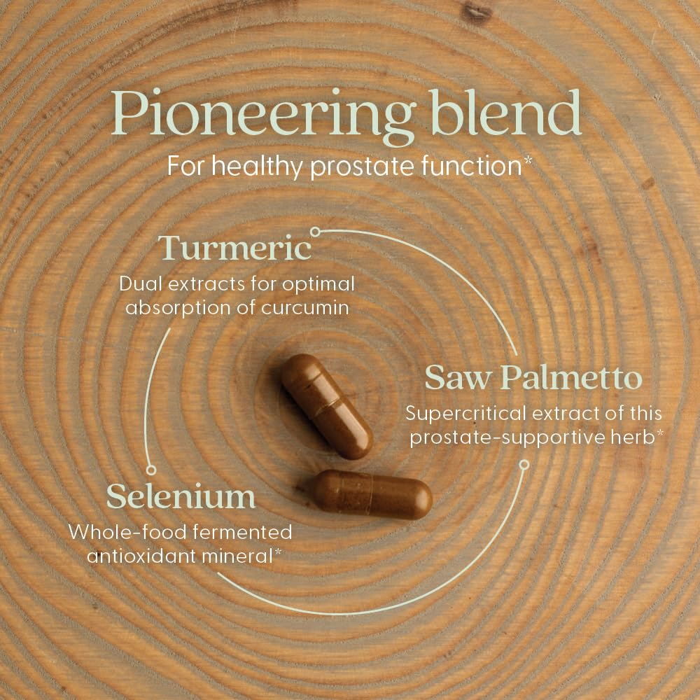 New Chapter Zyflamend Prostate with Saw Palmetto as a key ingredient.