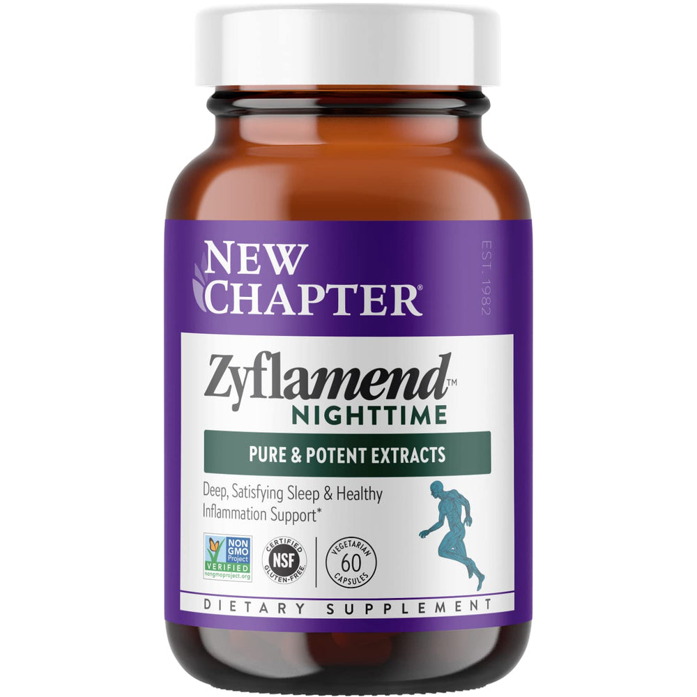 New Chapter Zyflamend Nighttime bottle for non-drowsy herbal sleep support