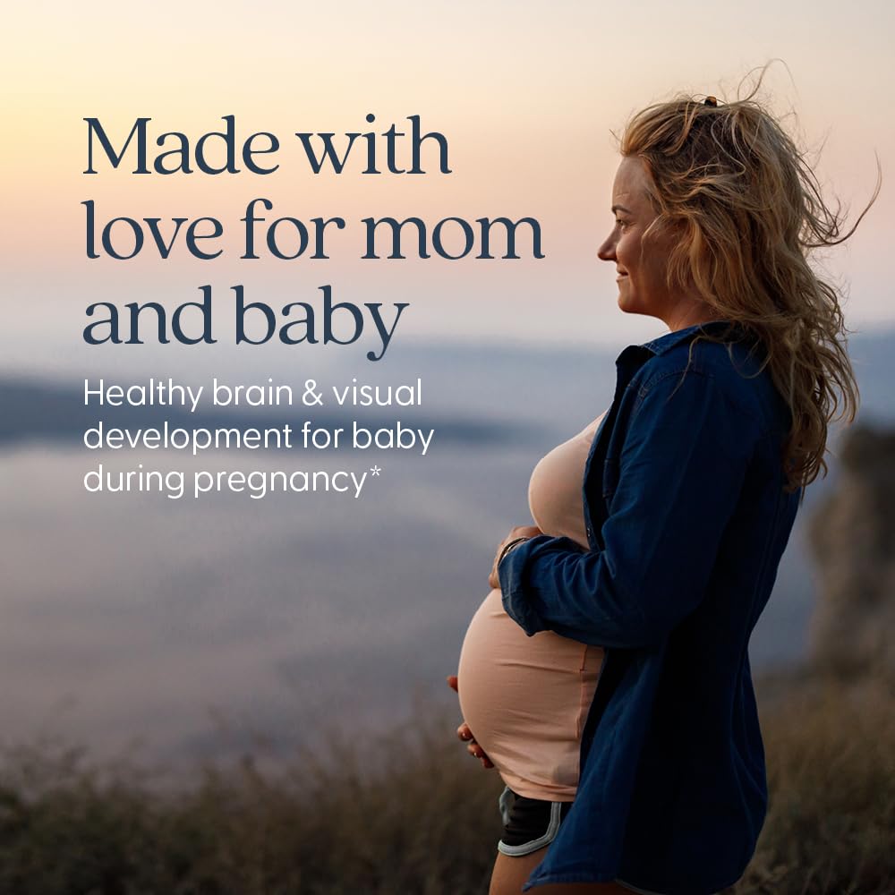 New Chapter Wholemega for Moms softgel capsules are easy to swallow during busy days