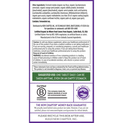 New Chapter certification marks Non-GMO and Gluten-Free for trust