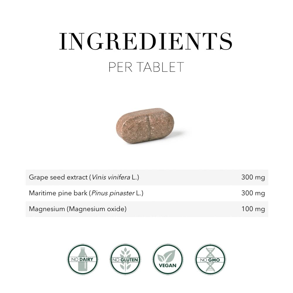 New Nordic Active Legs Strong grape seed ingredient focus on bottle label