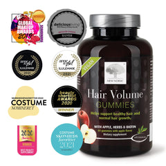 NEW NORDIC Hair Volume Gummies daily-use illustration for everyday wellness