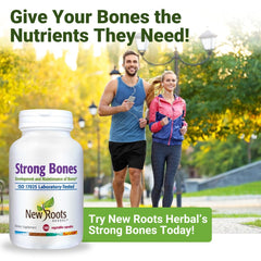 NEW ROOTS HERBAL active lifestyle pairing with gym gear beside bottle.
