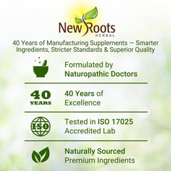 NEW ROOTS HERBAL iron absorption support for daily wellness