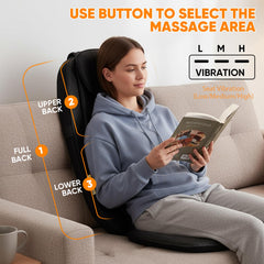 NEWBULIG lower back heating pad soothes muscles during long workdays.