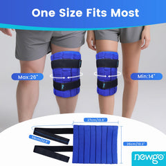 NEWGO knee ice pack easy wear and maintenance for daily use.