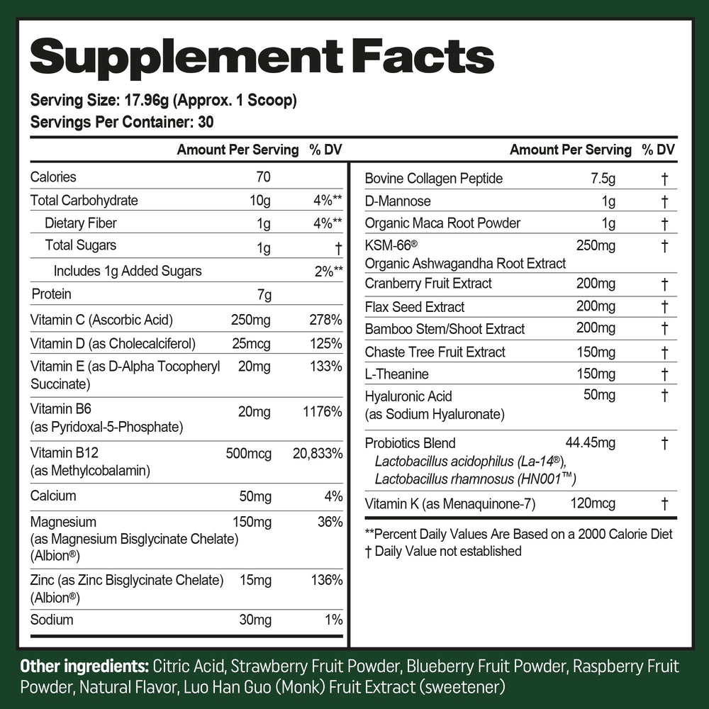 NewLife Naturals MenoBalance+ bottle-front emphasizes clean label and US-made quality