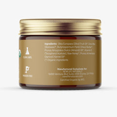NewLife Naturals Vulva Balm Butter 4oz jar ready for postpartum care routines.