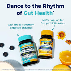 NewRhythm Probiotics made in New York for quality.