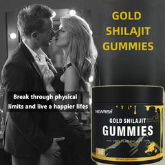 Newrish Shilajit Gummies Himalayan origin emphasizes natural sourcing