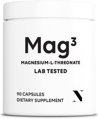 Newt Mag3 bottle front highlights high-absorption magnesium for cognitive and joint support.