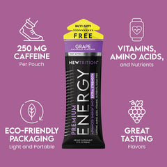 NewTrition 24-pack of energy shots for convenient on-the-go fueling