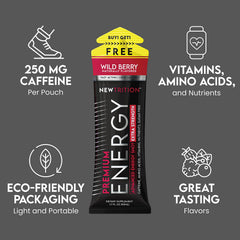 NewTrition energy shot mystic melon provides a clean energy lift