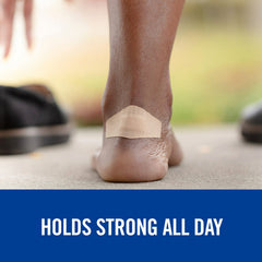 Nexcare Duo Bandages show pain-free removal for easy and gentle changes.
