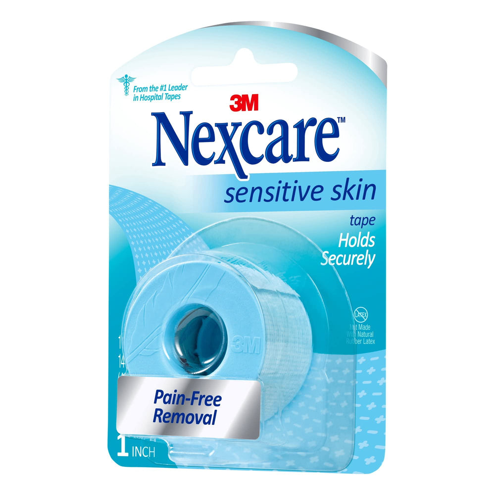 Nexcare tape is hypoallergenic, reducing irritation for sensitive skin.